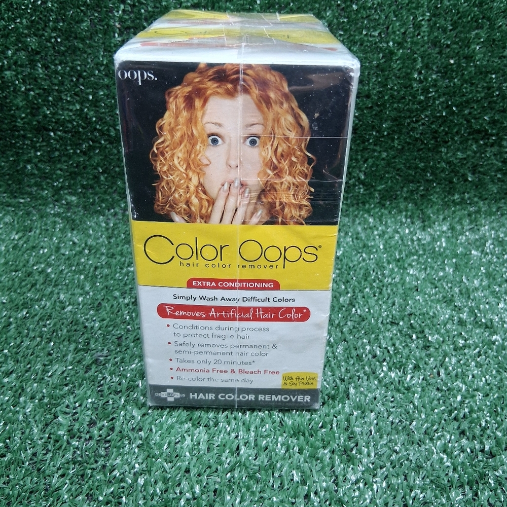 Color Oops Hair Color Remover EXTRA CONDITIONING Ammonia & Bleach 2 Boxes